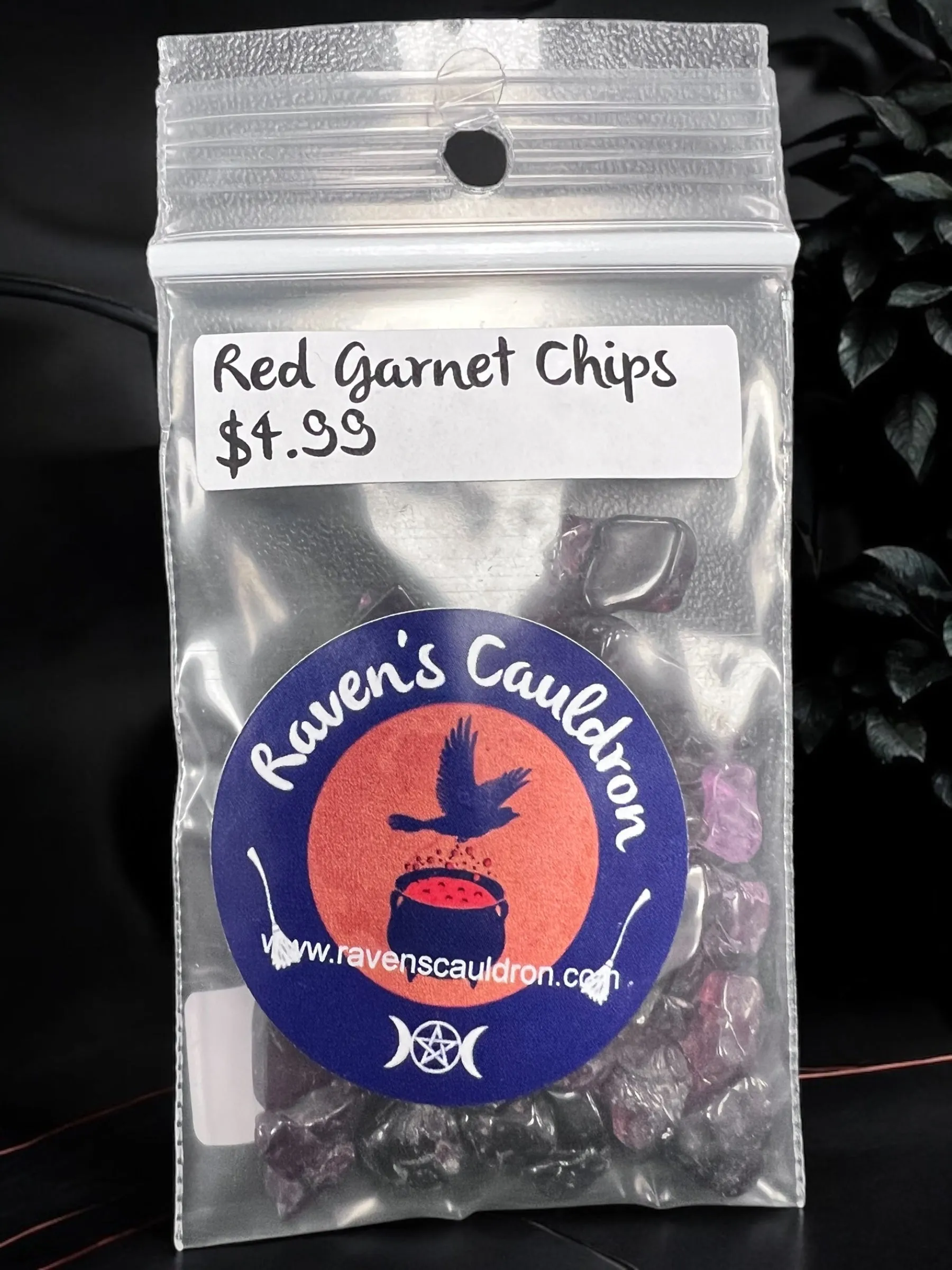 Red Garnet Gemstone Chips