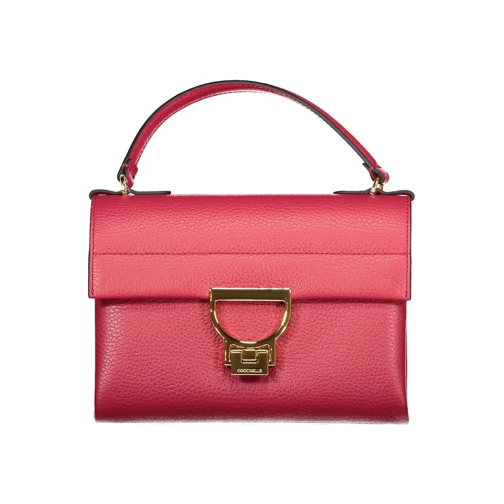 Red Polyethylene Women Handbag