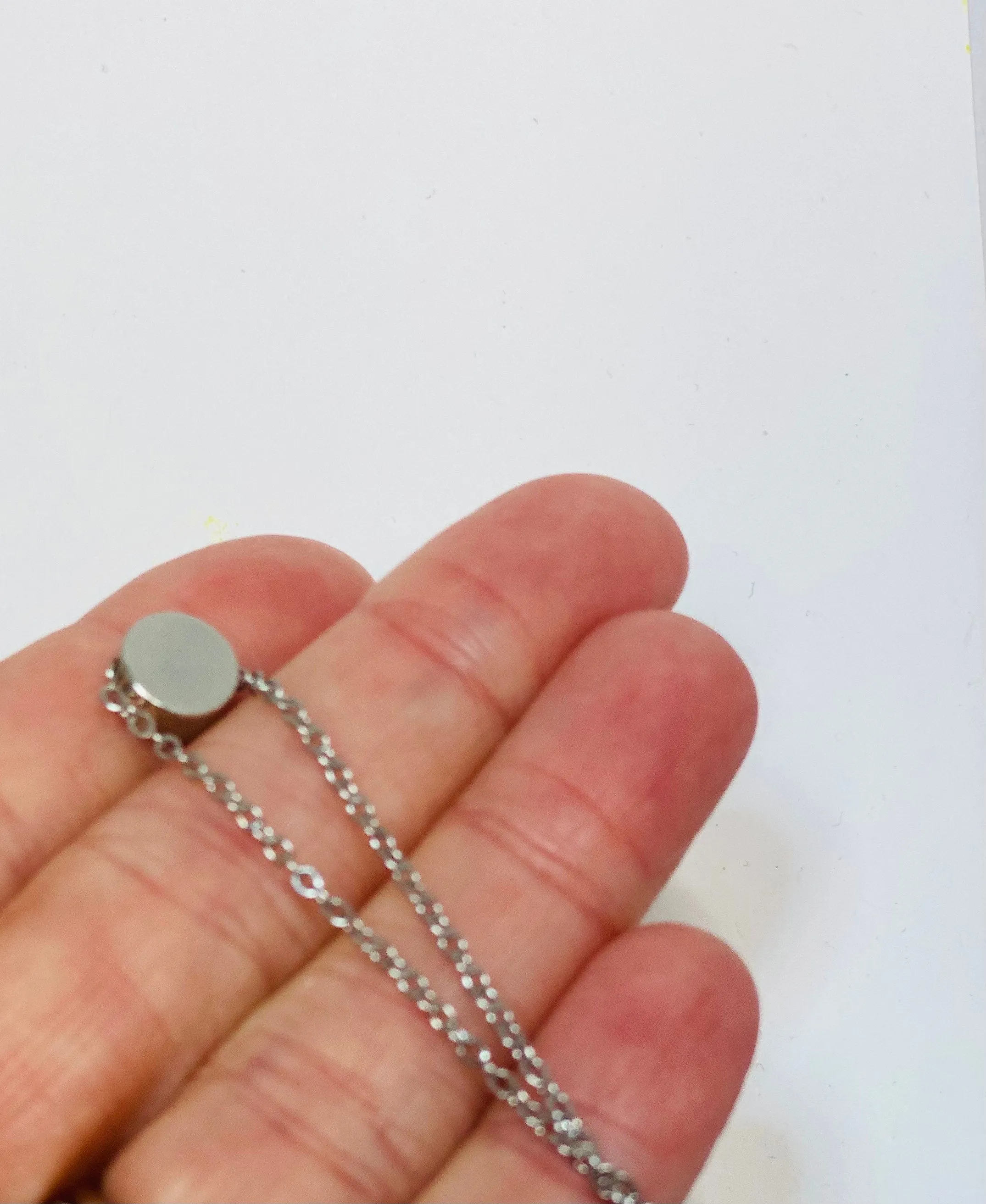 Religious Jewelry, Bible Verse Necklace, Uplifting Gifts for Women, Sympathy Gift, Bereavement Gift, Faith Necklace, Disc Necklace, Quote