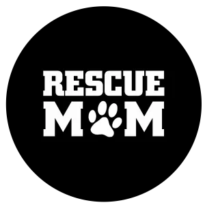 Rescue mom sticker