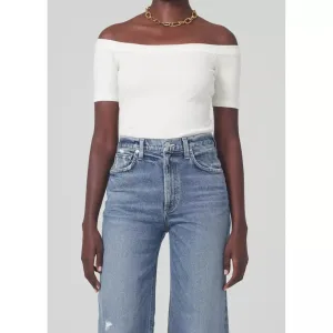 REY OFF THE SHOULDER TOP