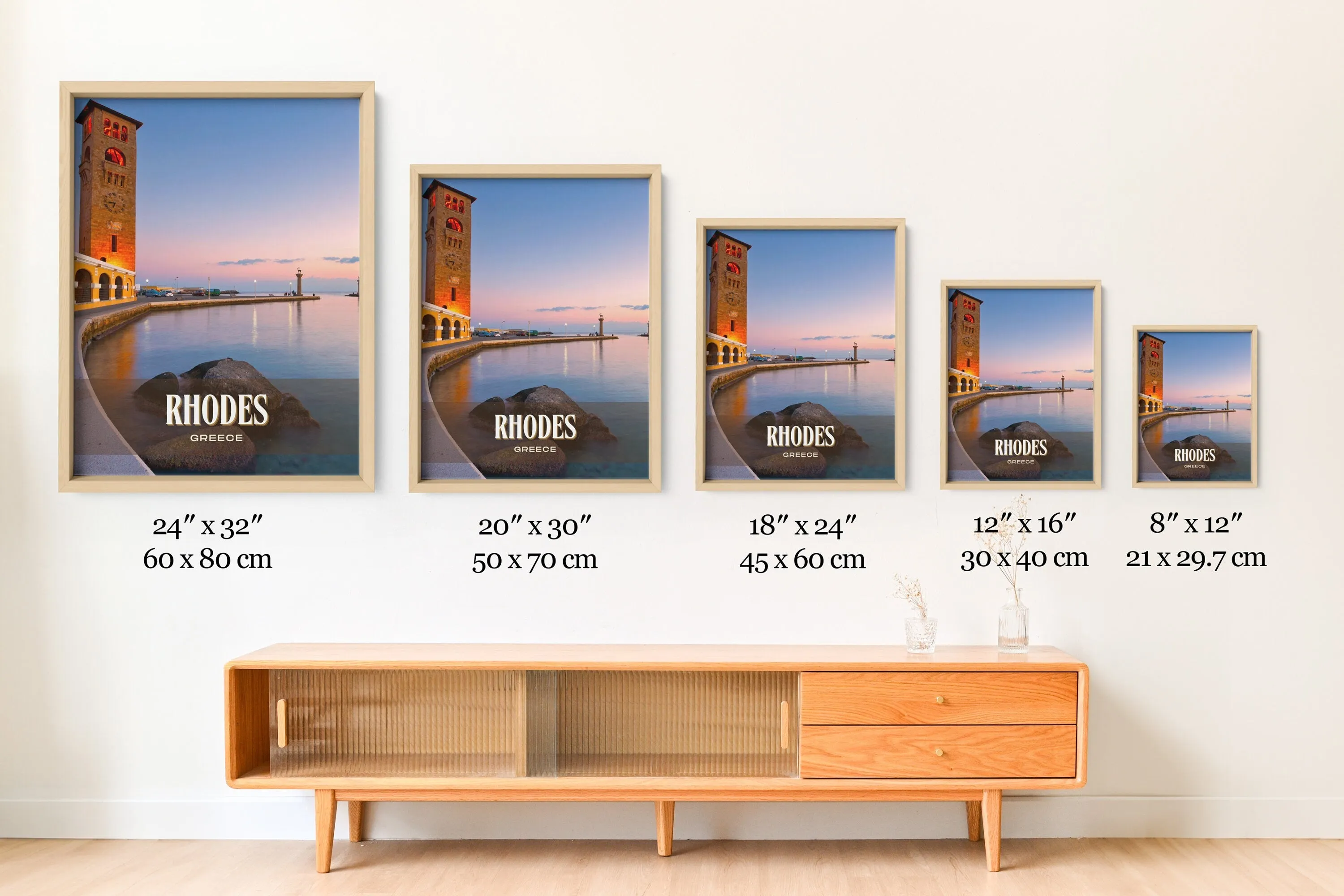 Rhodes Retro Wall Art, USA