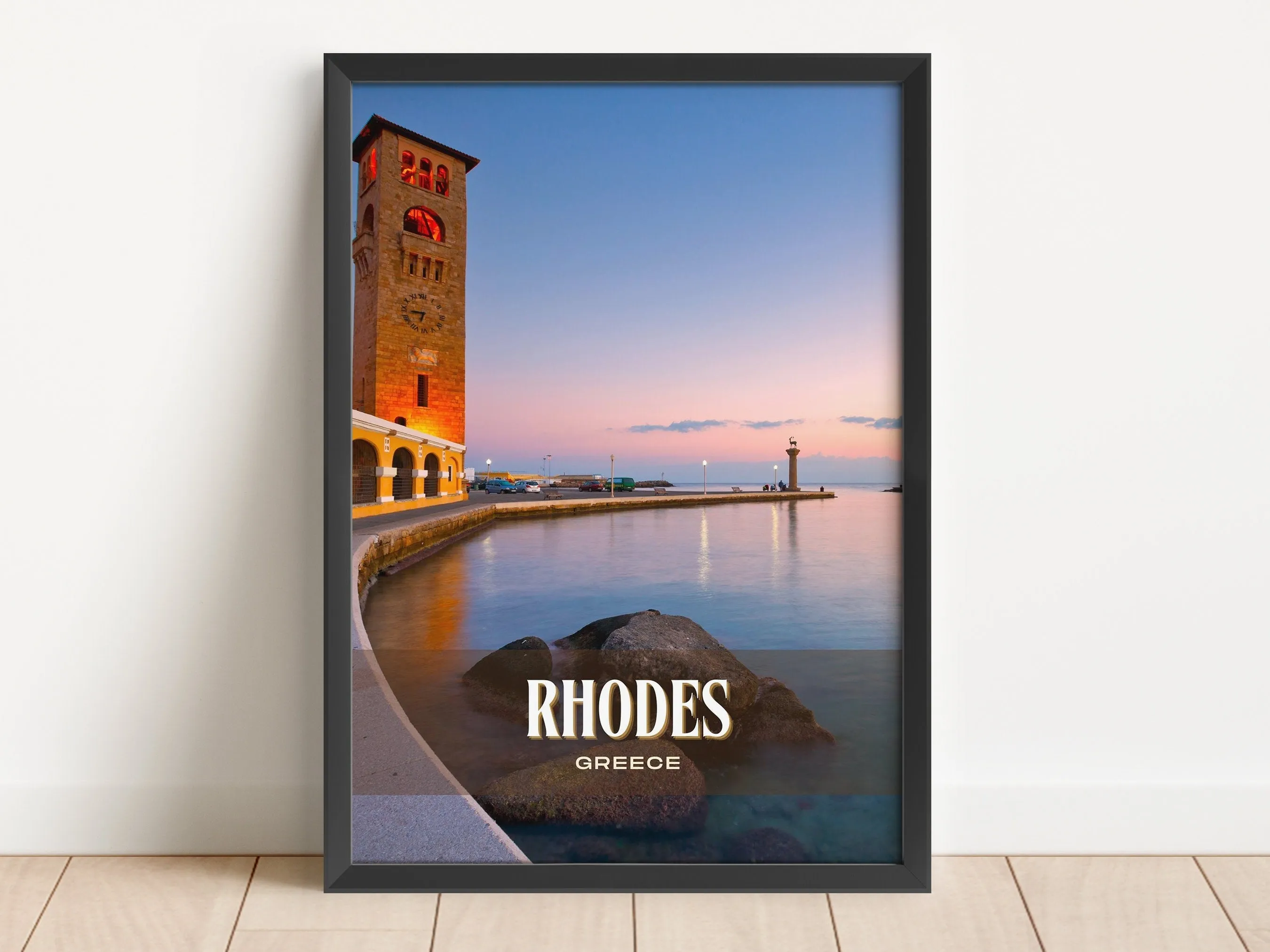 Rhodes Retro Wall Art, USA