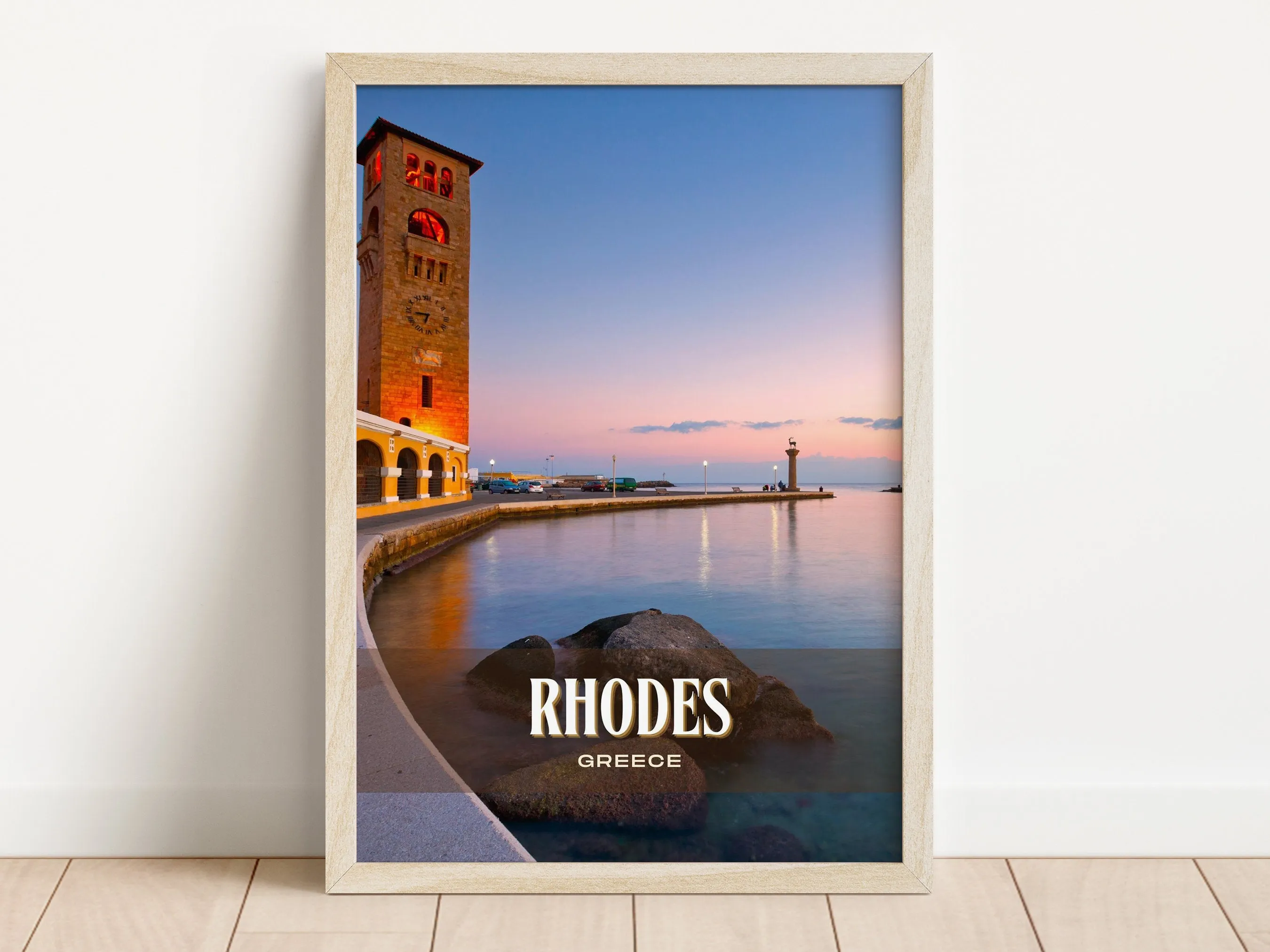 Rhodes Retro Wall Art, USA