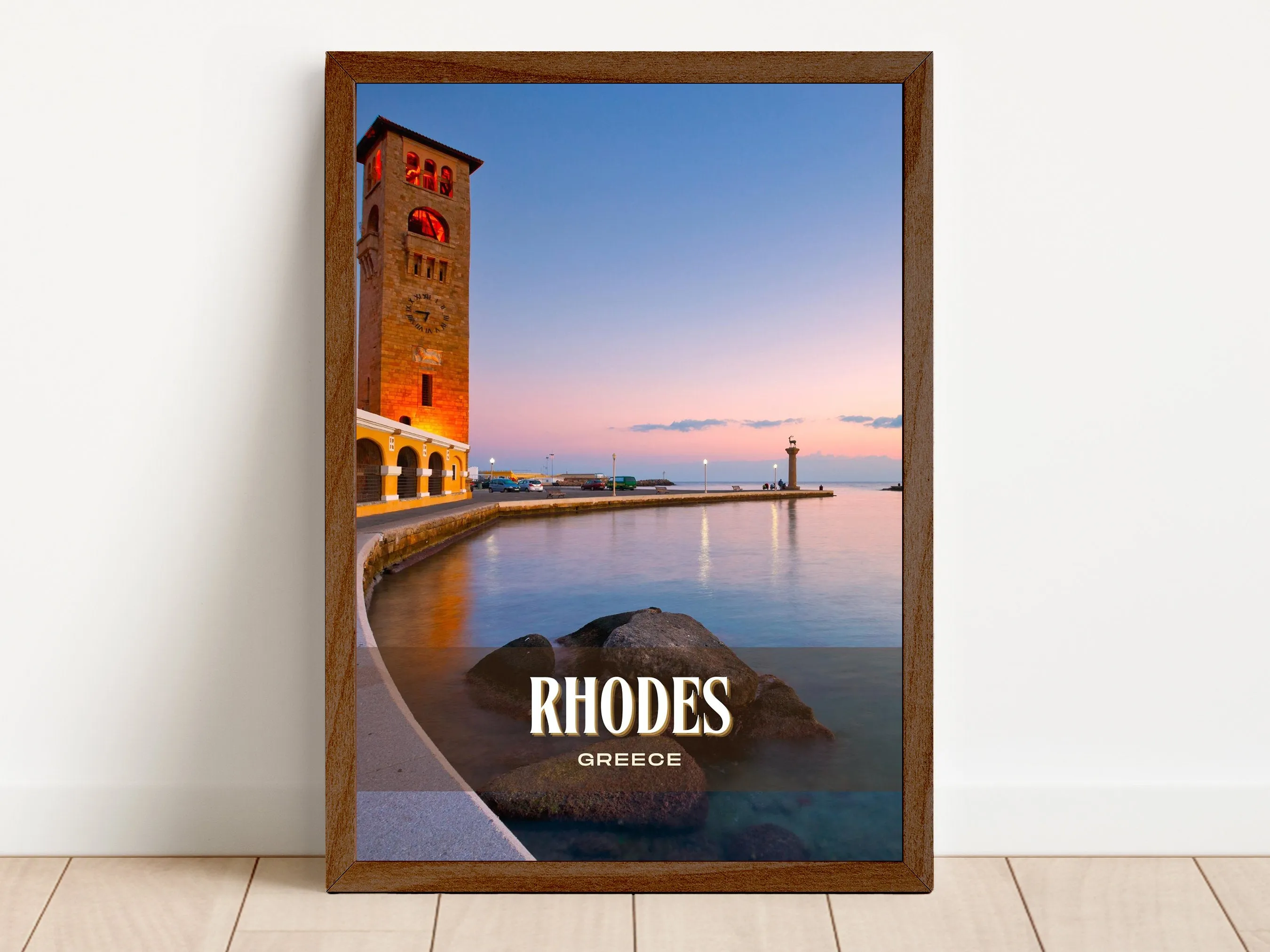 Rhodes Retro Wall Art, USA