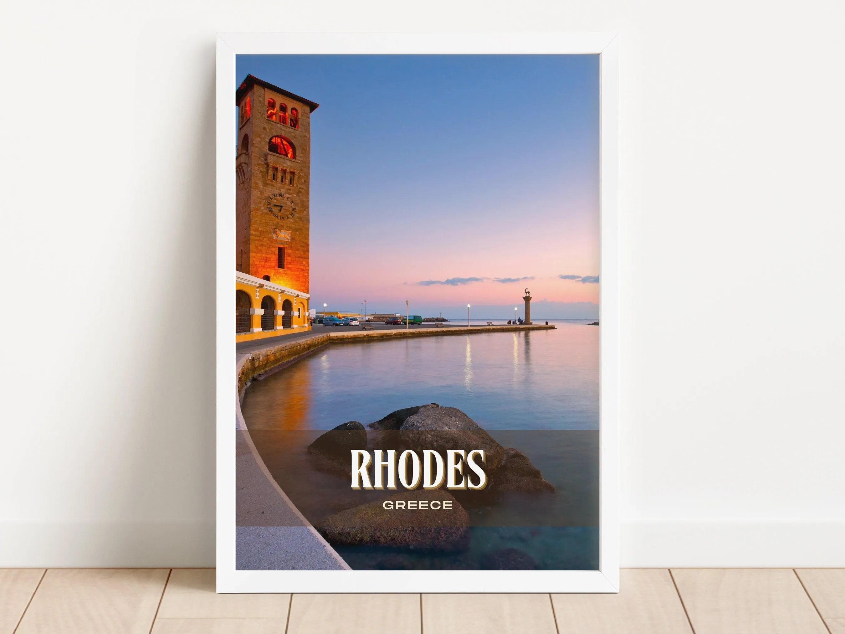 Rhodes Retro Wall Art, USA