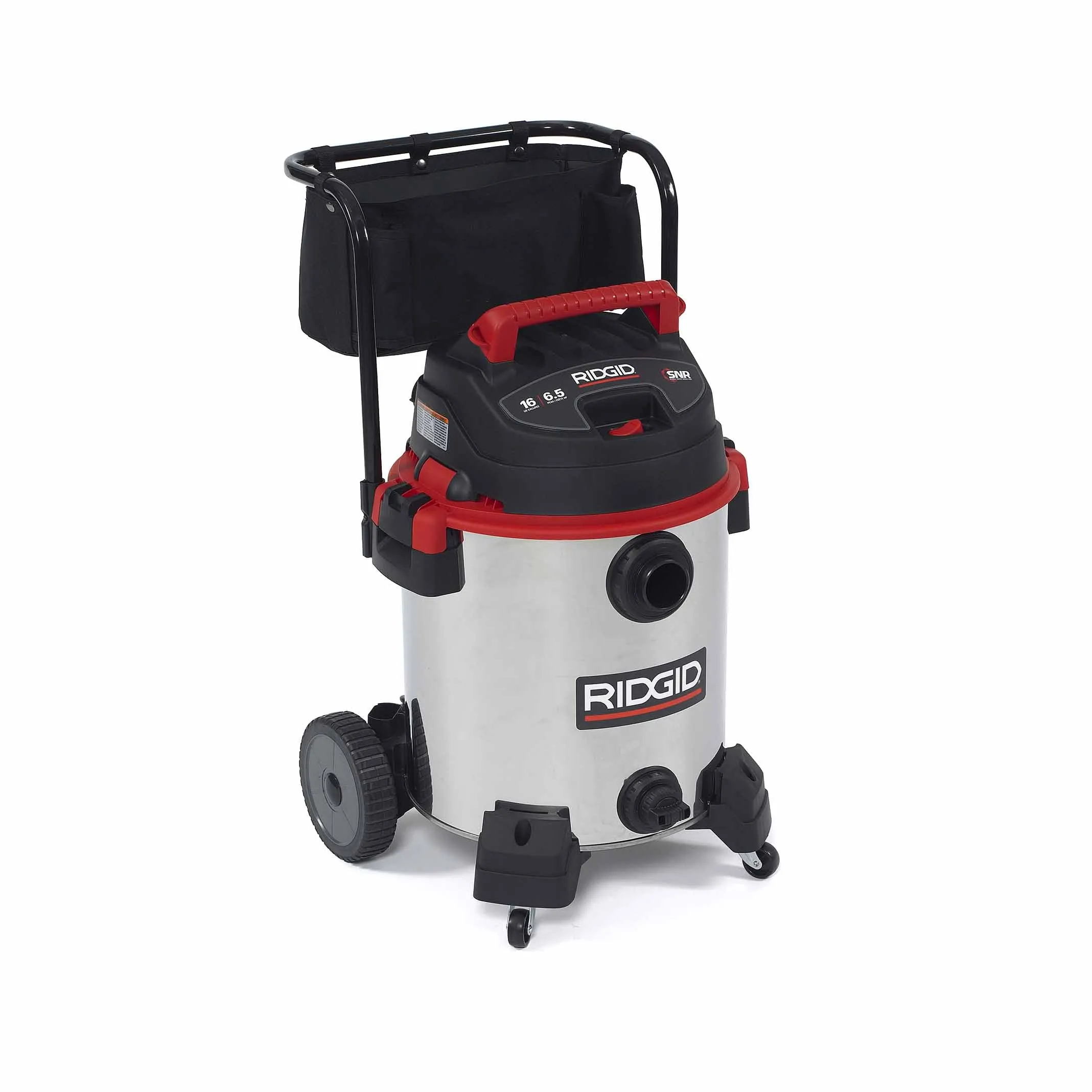 RIDGID 50353 1610RV 16 Gal Red Stainless Steel Wet/Dry Vac