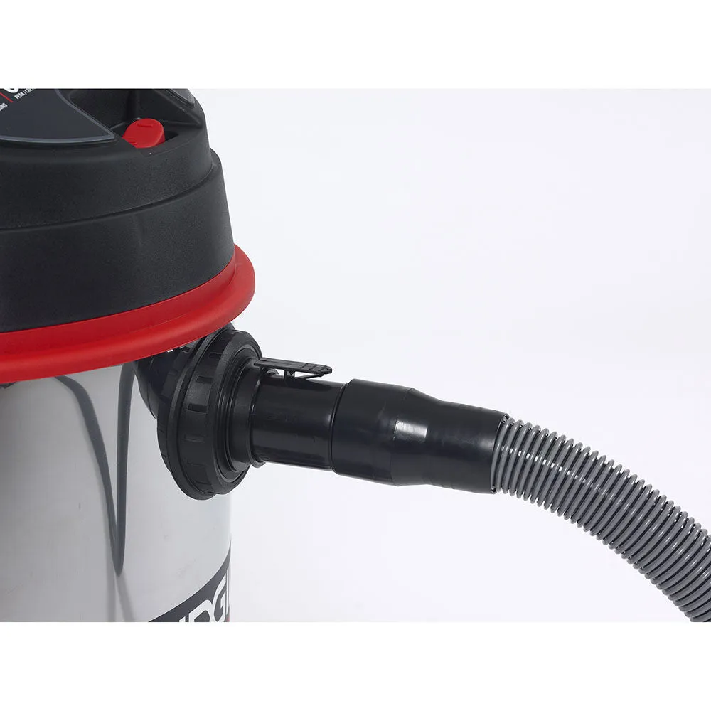 RIDGID 50353 1610RV 16 Gal Red Stainless Steel Wet/Dry Vac