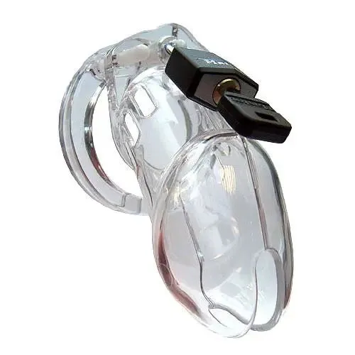 Rimba Penis Chastity Set Cb6000 with Padlock and Key