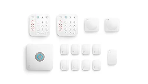 Ring Alarm Pro, 14-piece - built-in eero Wi-Fi 6 router and optional 24/7 monitoring