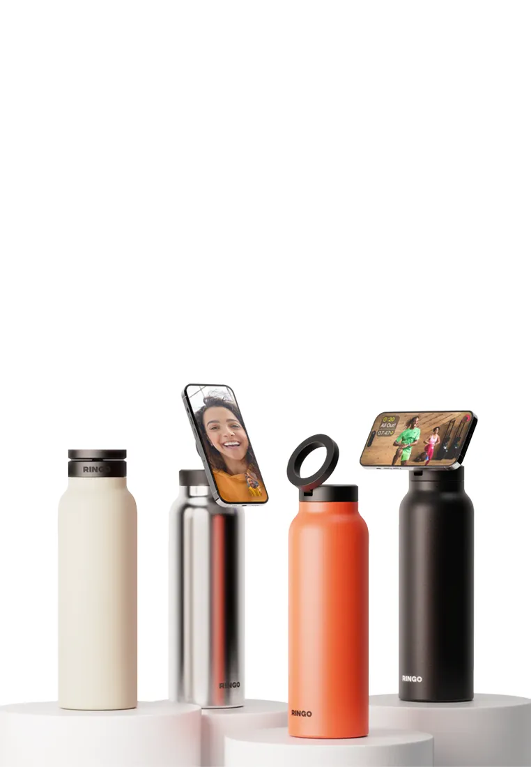 Ringo The MagSafe® Water Bottle 24oz   Free Magnetic Booster Ring