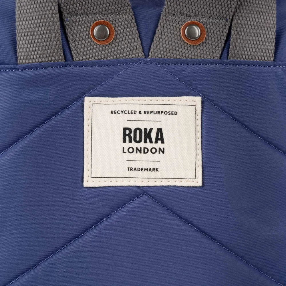Roka Bantry B Recycled Nylon (Small) Indigo Bag
