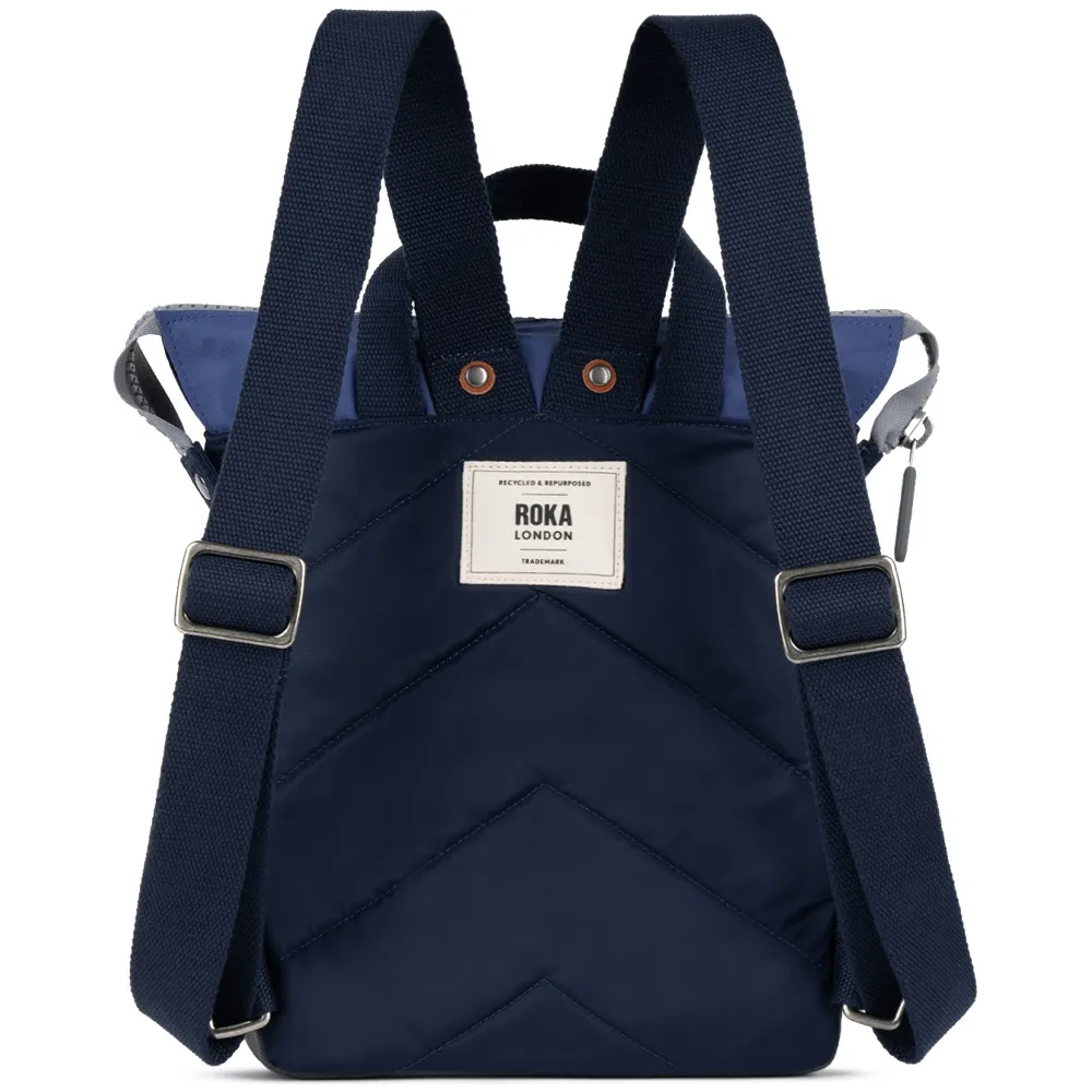 Roka Bantry B Recycled Nylon (Small) Indigo Tonal Bag