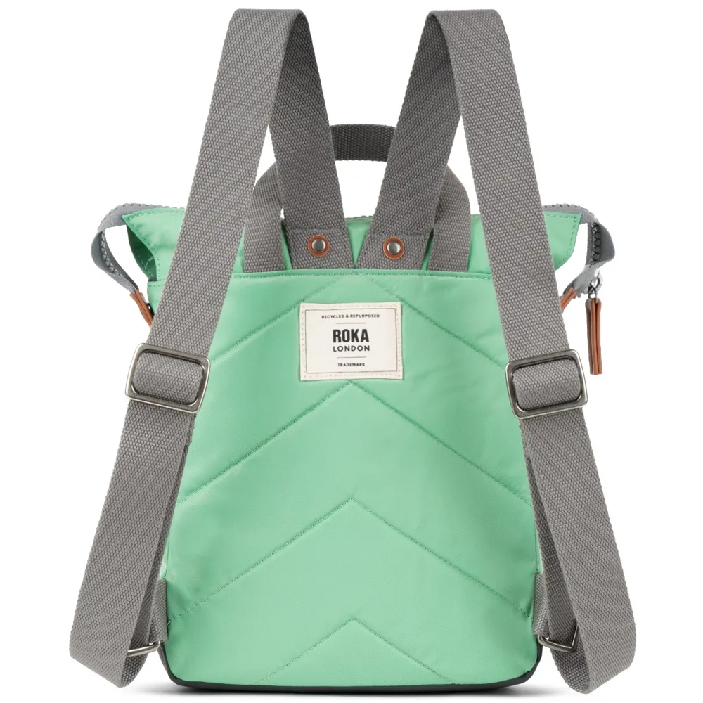 Roka Bantry B Recycled Nylon (Small) Matcha Bag