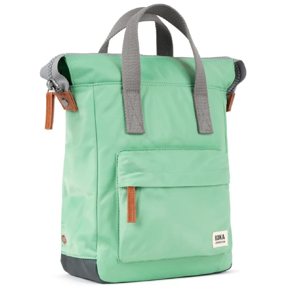 Roka Bantry B Recycled Nylon (Small) Matcha Bag