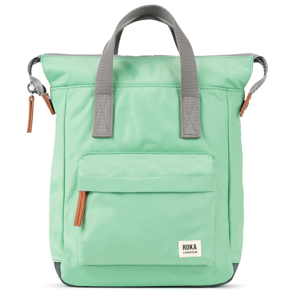 Roka Bantry B Recycled Nylon (Small) Matcha Bag