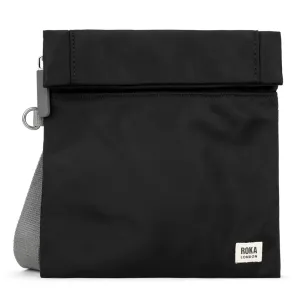 Roka Stratford Recycled Nylon Black Bag