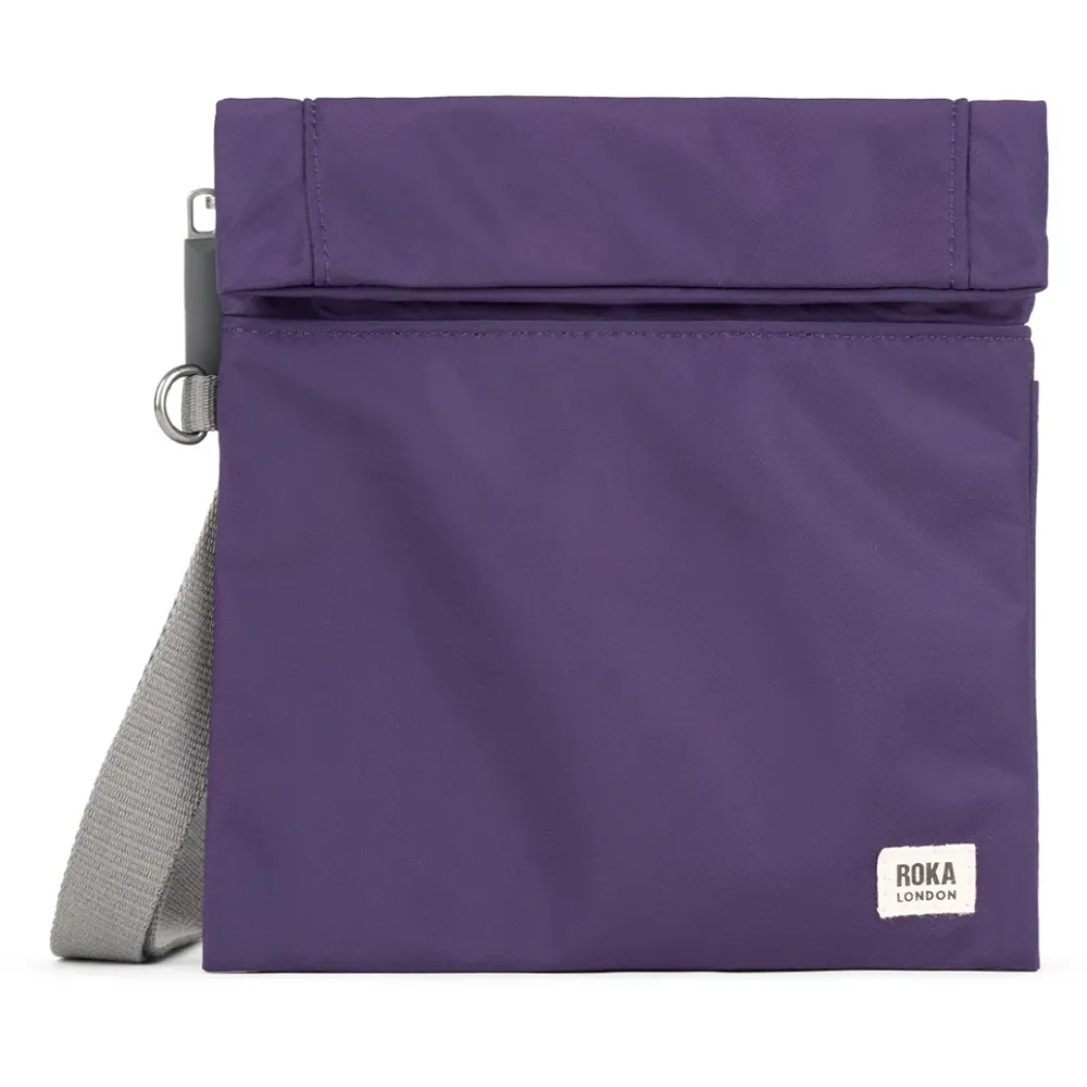 Roka Stratford Recycled Nylon Majestic Purple Bag