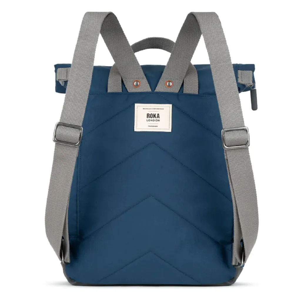 Roka Waterhouse Recycled Canvas Deep Blue Bag