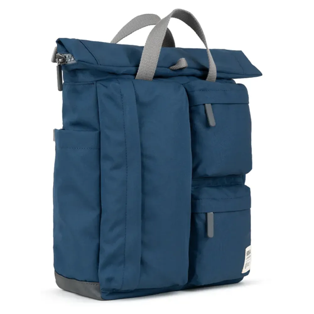 Roka Waterhouse Recycled Canvas Deep Blue Bag