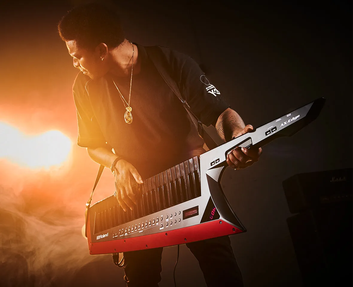 Roland AX-EDGE-B Keytar Shoulder Keyboard Controller - Black