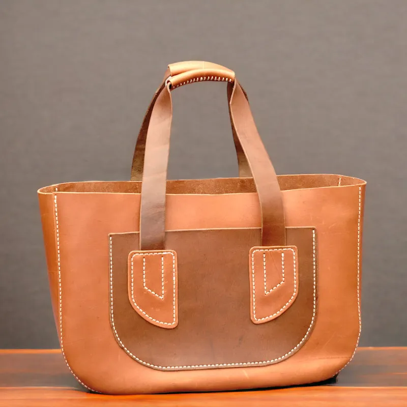 Roma Ladies Leather Tote Handbag
