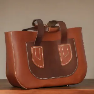 Roma Ladies Leather Tote Handbag