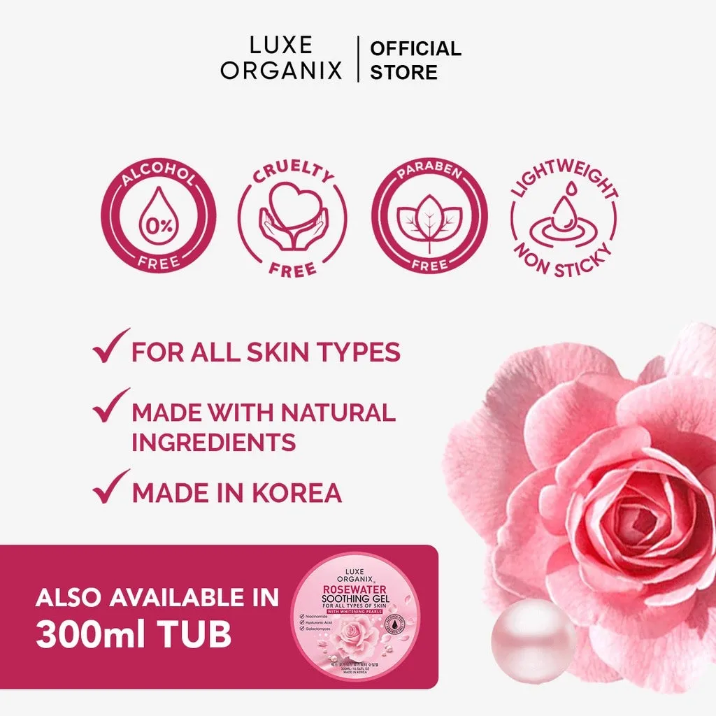 Rosewater Soothing Gel Travel Size