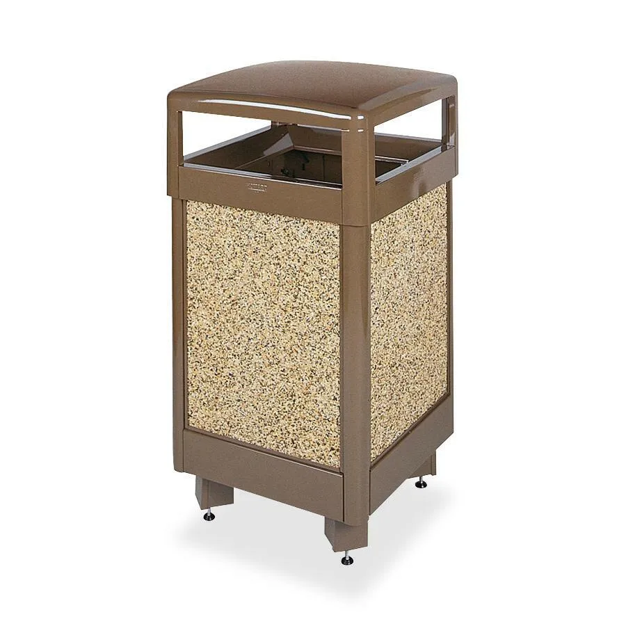 Rubbermaid Commercial United Hinged-Top Receptacles