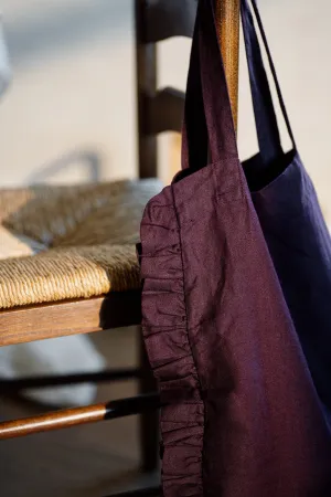 Ruffle Tote Bag