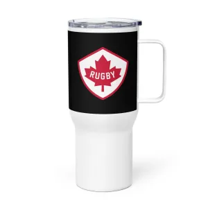 Rugby Canada Travel Mug With Handle