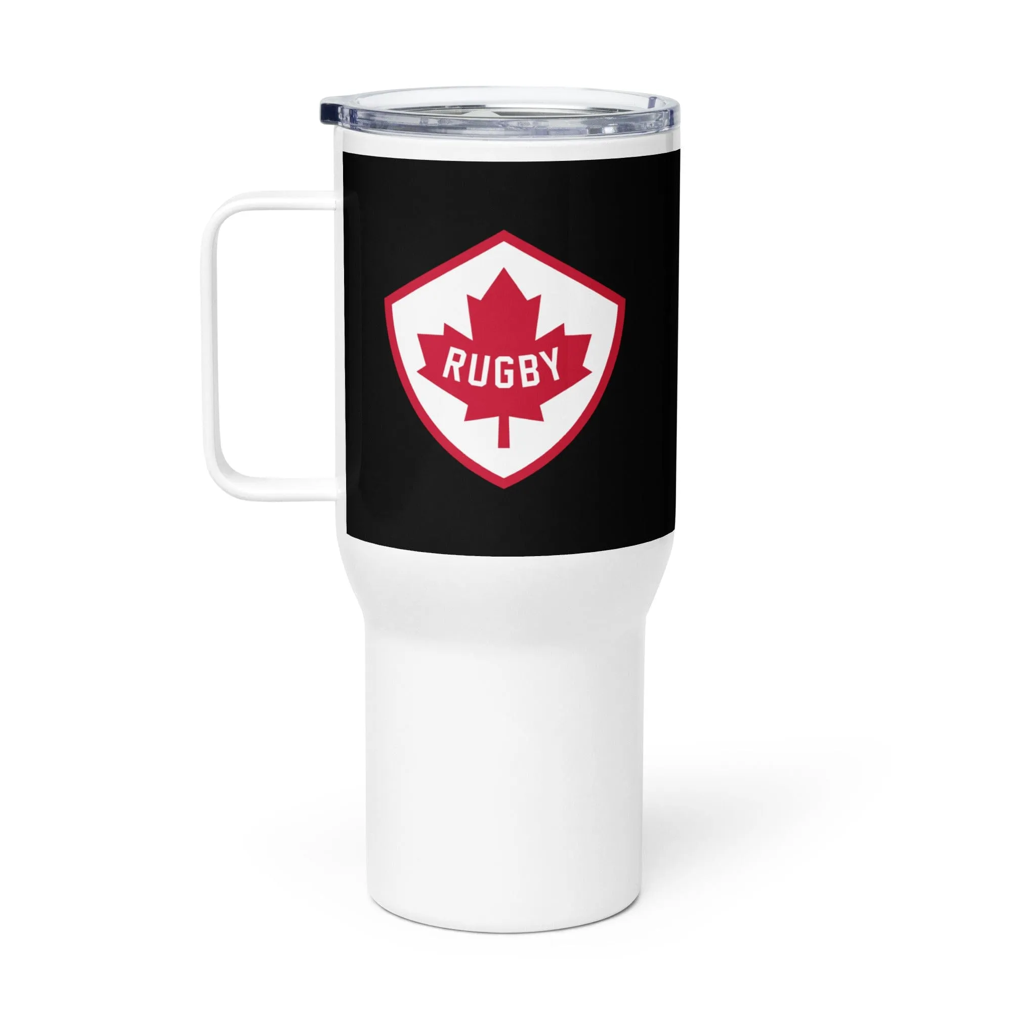 Rugby Canada Travel Mug With Handle