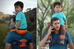 SaddleBaby™ - Hands Free Shoulder Carrier