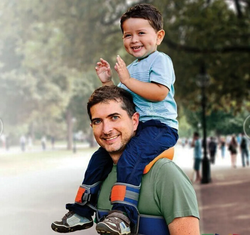 SaddleBaby™ - Hands Free Shoulder Carrier