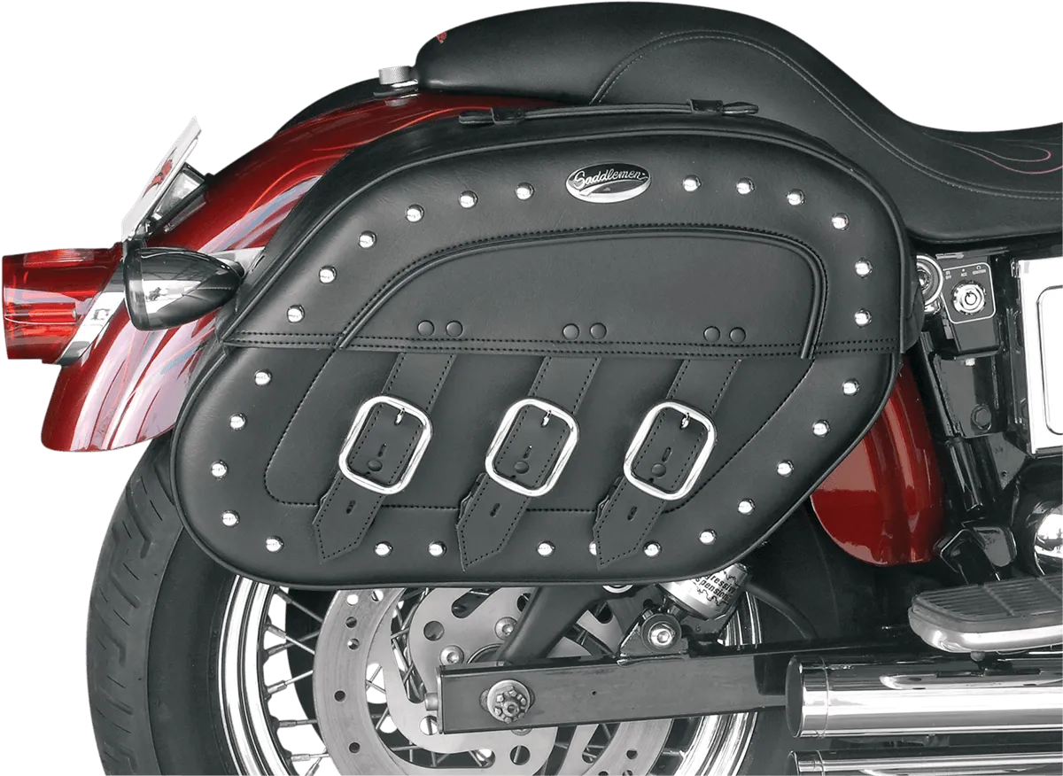 Saddlemen 3501-0233 Rigid-Mount Quick-Detach Slant Saddlebag - Desperado