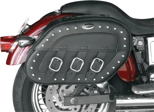 Saddlemen 3501-0233 Rigid-Mount Quick-Detach Slant Saddlebag - Desperado