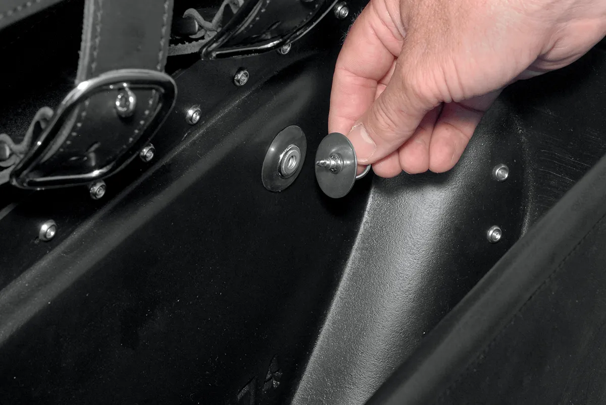 Saddlemen 3501-0340 S4 Saddlebag Docking Post and Fastener Kit