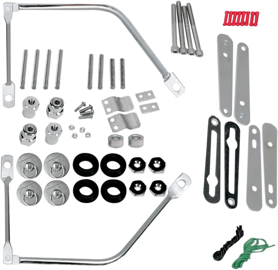 Saddlemen 3501-0340 S4 Saddlebag Docking Post and Fastener Kit