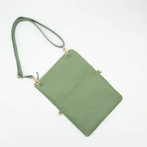 Sage Convertible Laptop Bag (w Gold Fittings)
