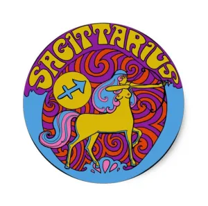 Sagittarius Zodiac Sticker 3"