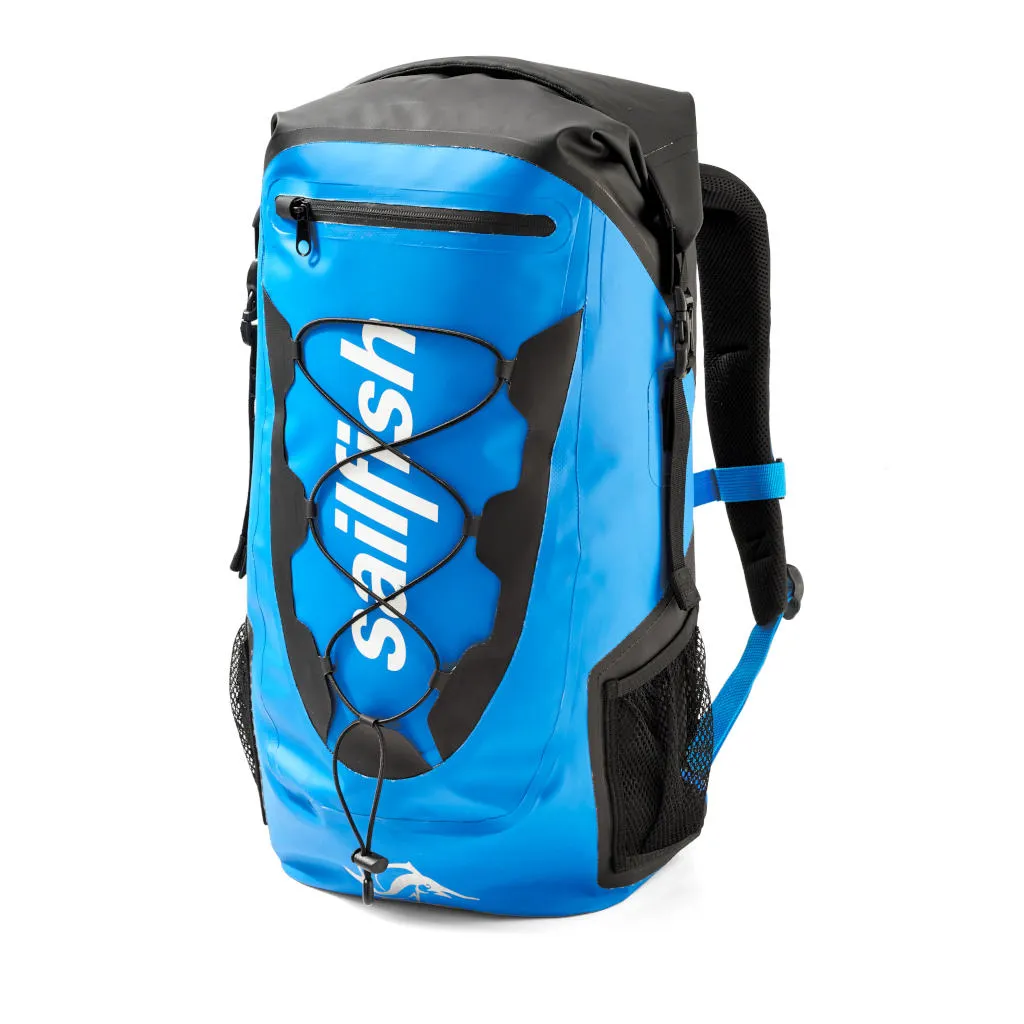 Sailfish Waterproof Backpack Barcelona, 36 l, Rucksack, blau/schwarz