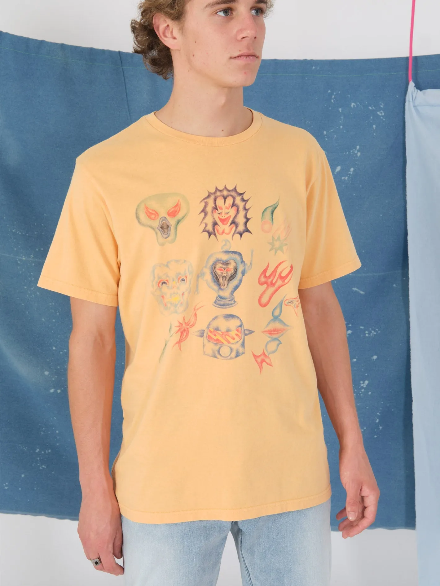 Sam Ryser T-shirt - FLASH ORANGE