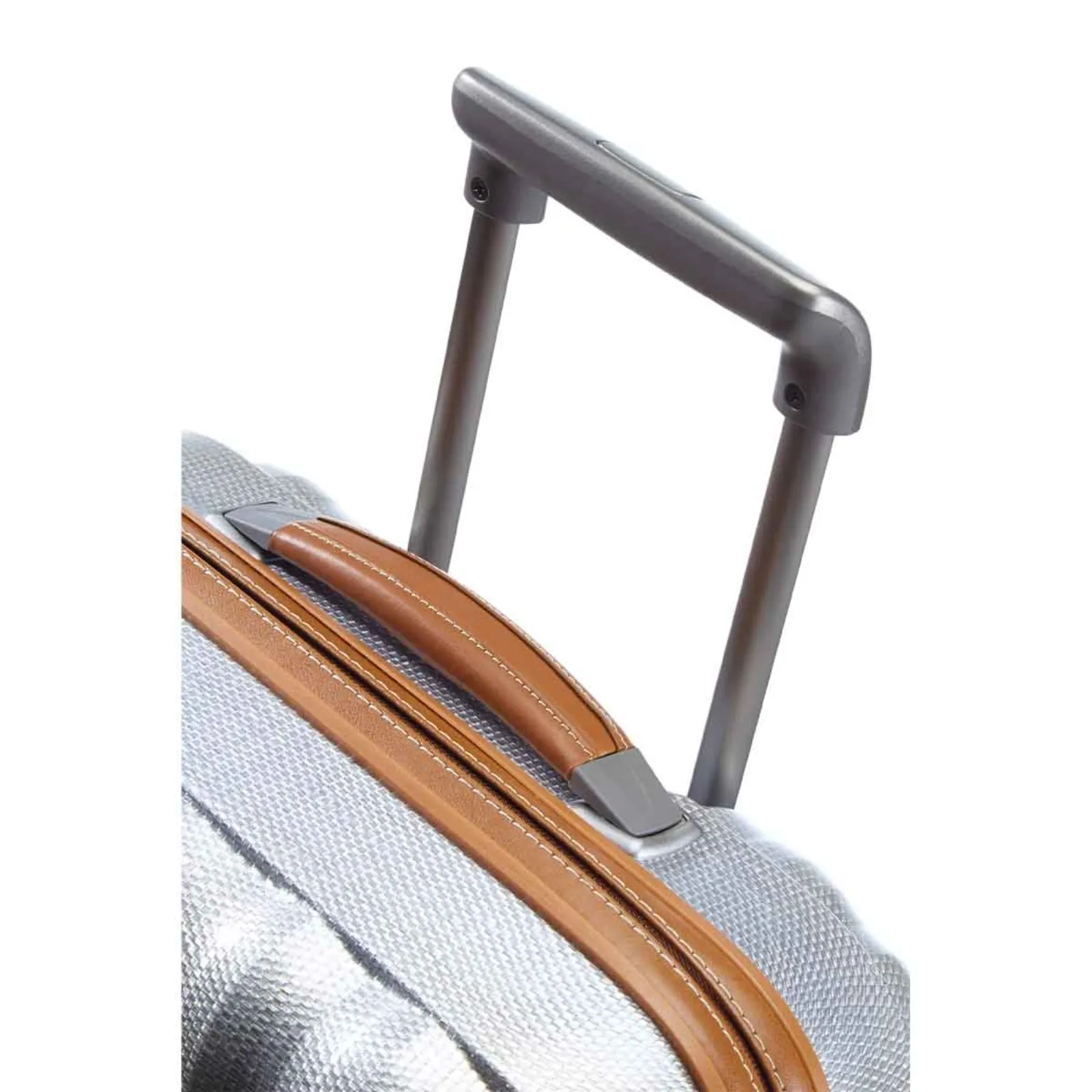 Samsonite Lite-Cube Deluxe 76cm Suitcase Aluminium