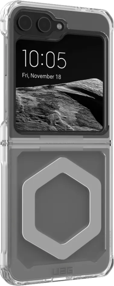 Samsung Galaxy Z Flip6 UAG Plyo Pro Case w/MagSafe - Ice/Silver