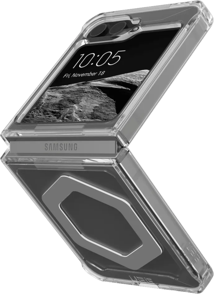 Samsung Galaxy Z Flip6 UAG Plyo Pro Case w/MagSafe - Ice/Silver