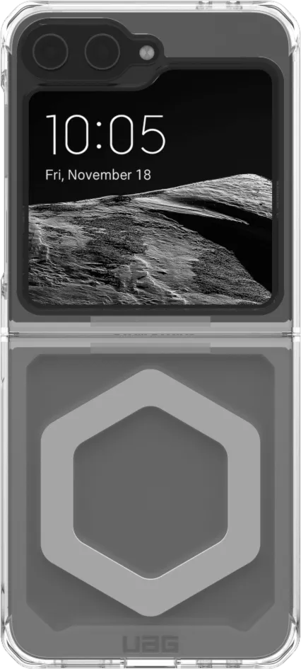 Samsung Galaxy Z Flip6 UAG Plyo Pro Case w/MagSafe - Ice/Silver