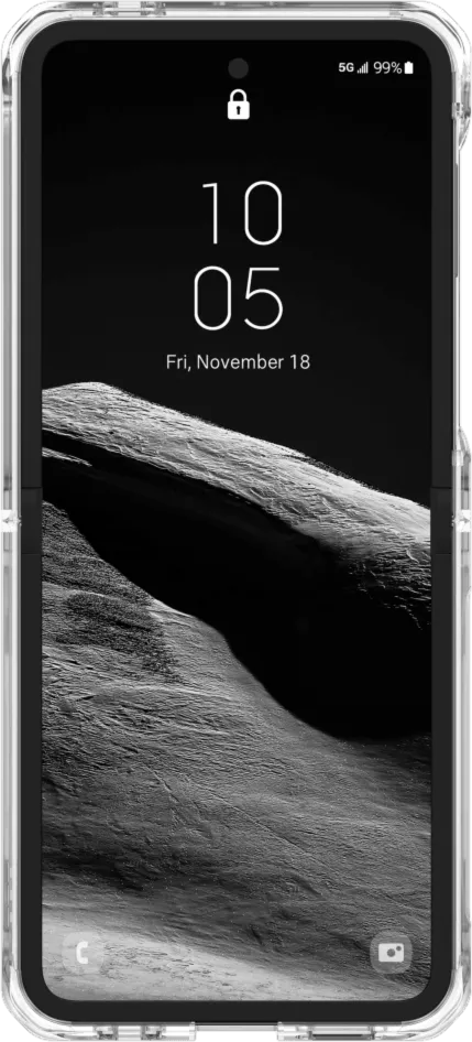 Samsung Galaxy Z Flip6 UAG Plyo Pro Case w/MagSafe - Ice/Silver