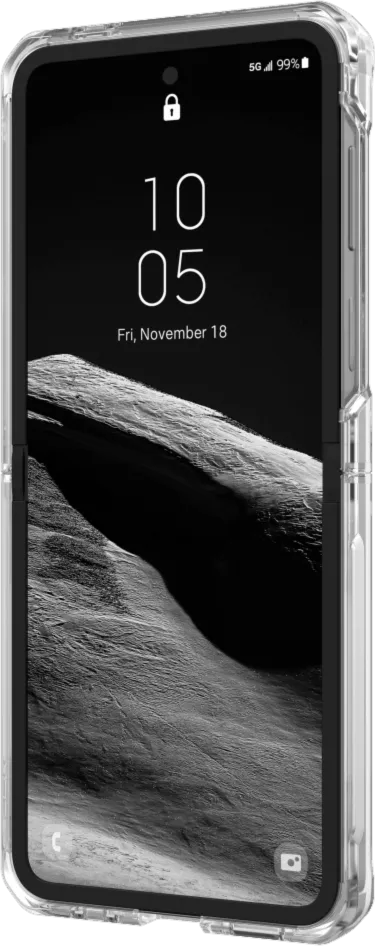 Samsung Galaxy Z Flip6 UAG Plyo Pro Case w/MagSafe - Ice/Silver