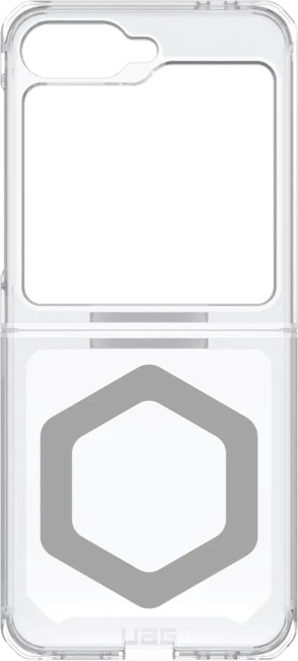 Samsung Galaxy Z Flip6 UAG Plyo Pro Case w/MagSafe - Ice/Silver