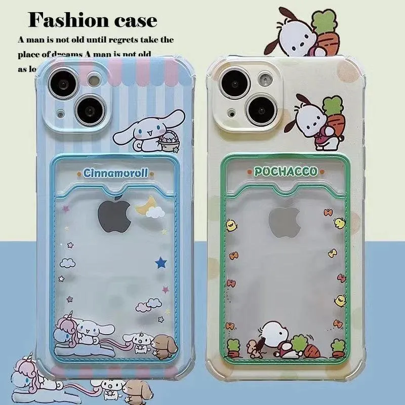 Sanrio Phone case with card holder